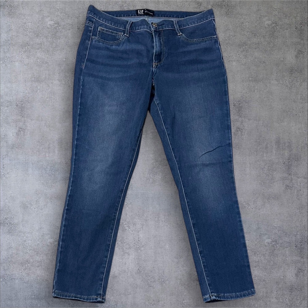 Gap Denim Legging Jeans Women 12/31 Blue Bundle Skinny Knit 3-Pack EUC - Picture 8 of 16